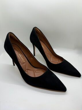 Kurt Geiger Black Suede Pumps Size 38